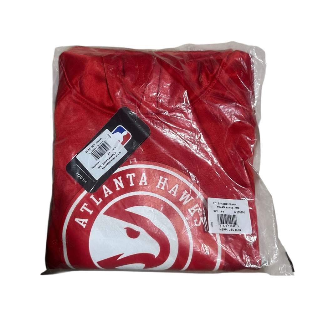 Atlanta Hawks/NBA Kids Youth 8/Pullover Sweatshirt Hoodie - Picture 2 of 7